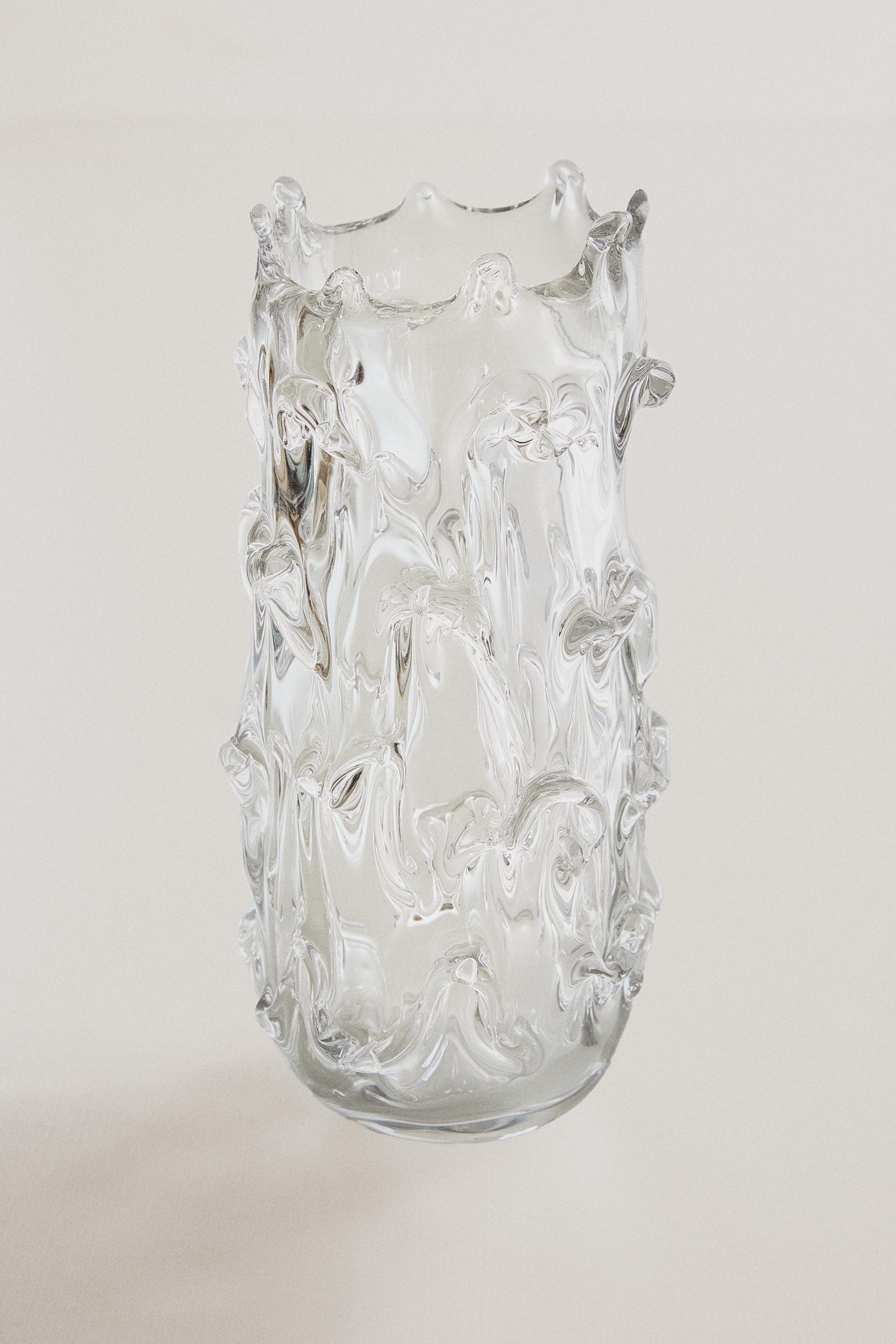 GRAND VASE DÉCORATIF IRRÉGULIER